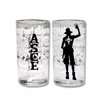 《One Piece》海賊王 艾斯 造型玻璃杯---Cospa出品