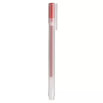[MUJI 無印良品]膠墨中性筆/0.38/紅(K)紅