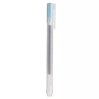 [MUJI 無印良品]膠墨中性筆/0.5/天空藍(K)