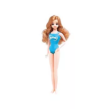 《TAKARA TOMY》珍妮娃娃-韻律服(水藍)