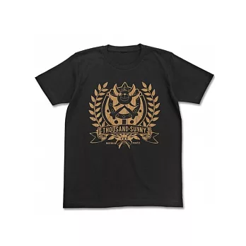 《One Piece》海賊王 千陽號木紋造型T恤-黑色（M）--Cospa出品