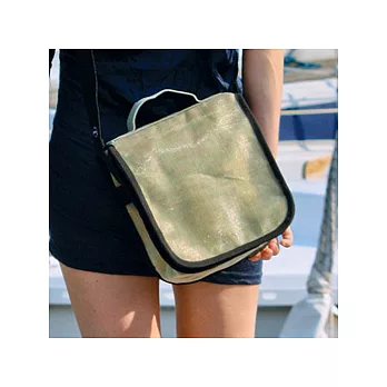 COUNTRY 經典輕量提把包-學院綠