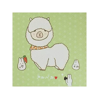 《mori shu》草原羊駝寫真B6年曆記事本