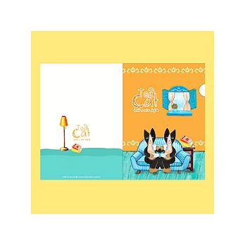 ＜幸福茶貓系列＞下午茶資料夾