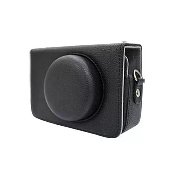 For Samsung EX-1 復古款皮質相機包(黑)