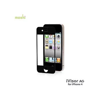 Moshi iVisor AG for iPhone 4 防眩高透觸控螢幕保護貼 (黑)
