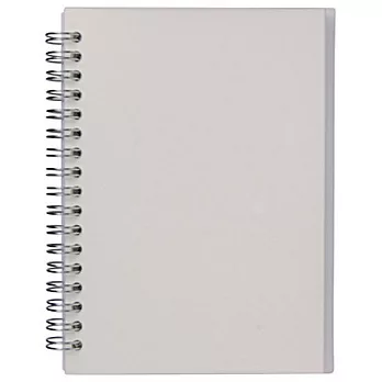 [MUJI 無印良品]PP雙環筆記本.虛眼/B6.90頁(K)