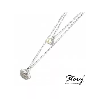 STORY ACCESSORY - 海之漾 - 雙圈造型層次鍊
