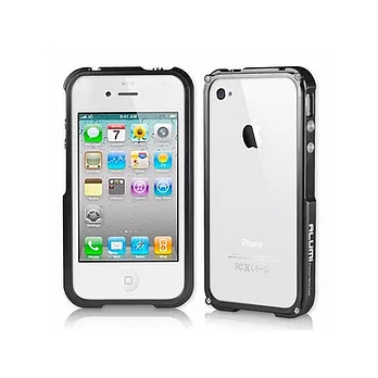 ALUMI iPhone4 專用航太鋁合金保護框《黑色》