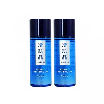 KOSE 高絲 清肌晶淨透潔顏油(33 ml*2入)-可超商取貨
