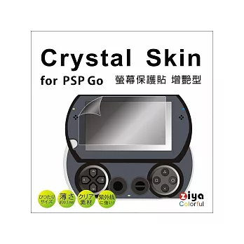 PSP-GO 螢幕水晶保護貼(增艷型) —2片裝