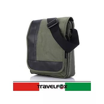 Travel Fox 旅狐柏斯特鑽紋側背包(綠)(TB600-17)