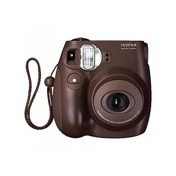 FUJIFILM instax mini 7s 馬上看拍立得(公司貨)/巧克力色-送 空白底片x1+原廠相本x2