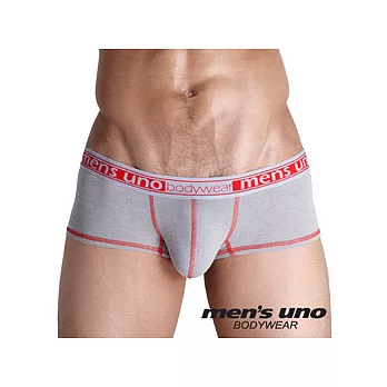 【men’s uno】全方位新科技抗菌親膚BODYTECH質男灰色四角褲/S
