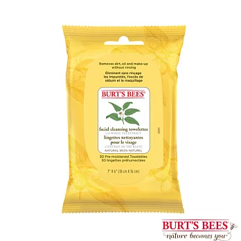 BURT’S BEES 開喜白茶多酚潔顏布 30抽