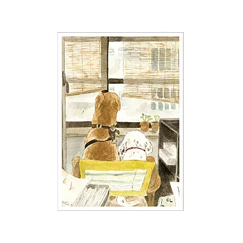 明信片9 / 「那隻貓說，我們都是媽媽撿來的，你有什麼看法？」