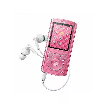 SONY Walkman數位隨身聽4GB(NWZ-E463)送螢幕保護貼+魔術毛巾(香 甜 粉 )