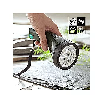 【妙管家】充電式白光LED手電筒#40226