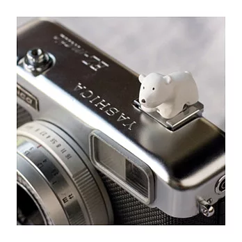 HIPSIONG 熱靴頭-小熊(白)