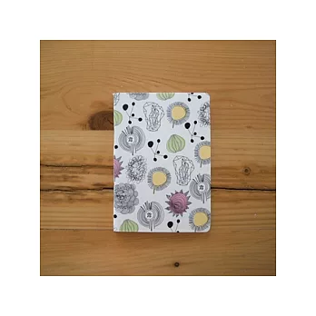 生活記事本。手繪。抽象系列 NA003。空白內頁A6 / 9.7 X 14cm