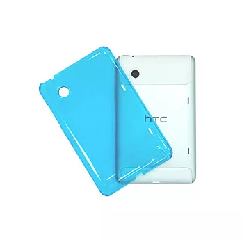 Uniboo htc flyer超薄晶彩保護殼 藍色