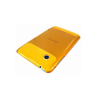 Uniboo htc flyer超薄晶彩保護殼 橘色