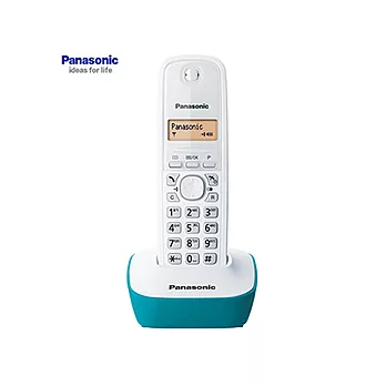 Panasonic DECT數位無線電話_KX-TG1611TWC(二年保固)-湖水藍