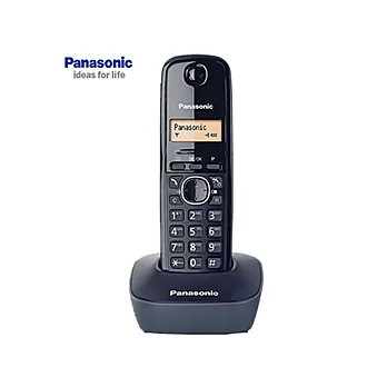 PanasonicDECT數位無線電話_KX-TG1611TWH(公司貨)-黑色