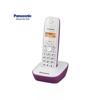 PanasonicDECT數位無線電話_KX-TG1611TWF(公司貨)-紫色