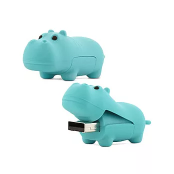 BONE / Hippo Driver 河馬寶寶隨身碟(綠) -8G蒂芬妮綠