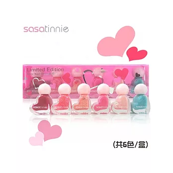 Sasa tinnie●夢幻魔力迷你甲油限量組(6入/盒)