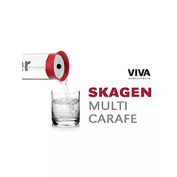 《VIVA》北歐耐熱水瓶 1L (紅)