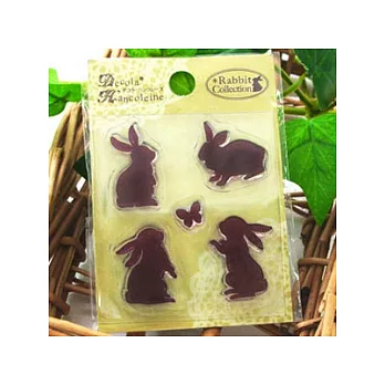 兔子系列印章(姿態)