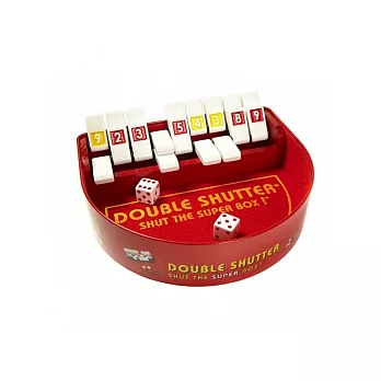 《Blue Orange Games 藍色橘子》數字雙門 復古鐵盒桌上遊戲