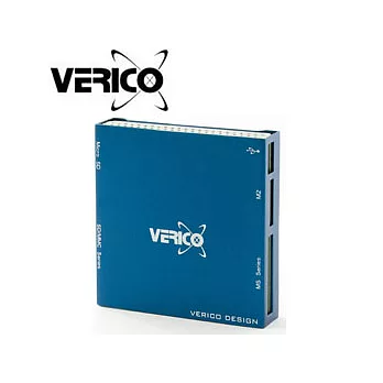 Verico Hue 盈彩繽粉讀卡機-藍色