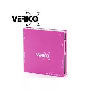 Verico Hue 盈彩繽粉讀卡機-粉紅色