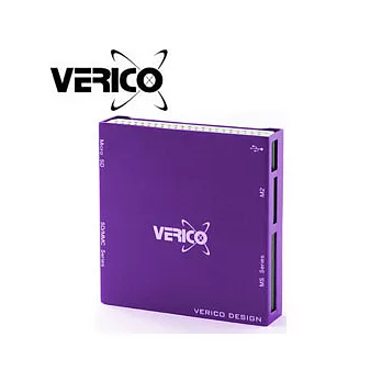 Verico Hue 盈彩繽粉讀卡機-紫色