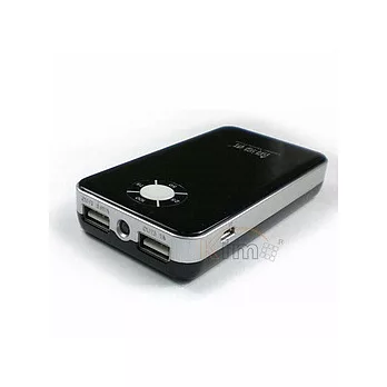 領導者 KM-6000 高容量移動電源 6000mAh - 黑色