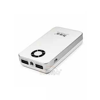 領導者 KM-6000 高容量移動電源 6000mAh - 白色