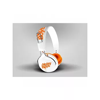 比利時On earz Noisy boy DJ聯名音樂機-白橘