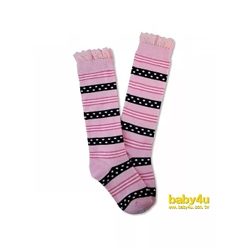 baby4u日風點點吸濕排汗童長襪(1雙入22-24)-Cool Best吸濕排汗纖維系列