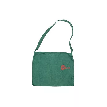 蘑菇布包 / 蘑菇書袋 / 湖水綠