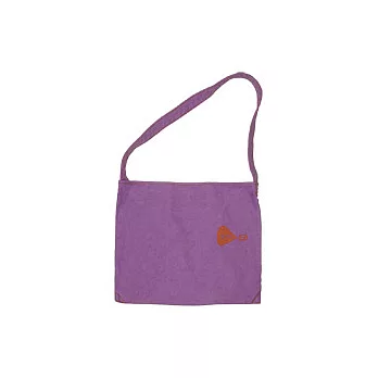 蘑菇布包 / 蘑菇書袋 / 紫藍