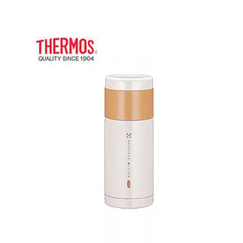 THERMOS膳魔師340ml輕巧時尚超輕量保溫/保冰瓶 FDM-351-PRW