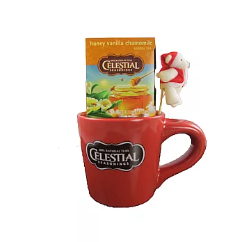 詩尚草本 celestial seasonings 歡樂聖誕杯組-紅(經典綜合)洋甘菊等共六