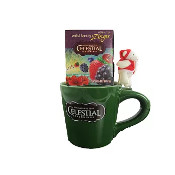 詩尚草本 celestial seasonings 歡樂聖誕杯組-綠(草本綜合)