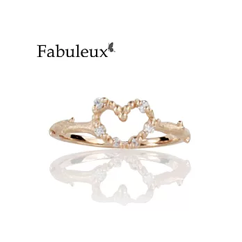 手作感女戒- heart(10號)