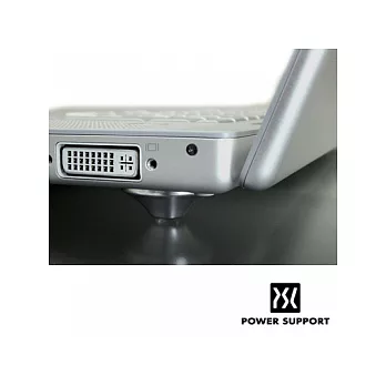 POWER SUPPORT 金屬腳墊(銀)