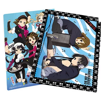 K-ON！輕音部-三層L型資料夾-(15)