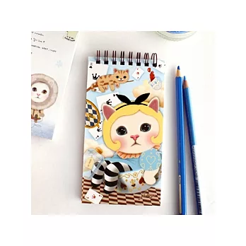 Jetoy,Choochoo cat 甜蜜貓隨身筆記本_Alice